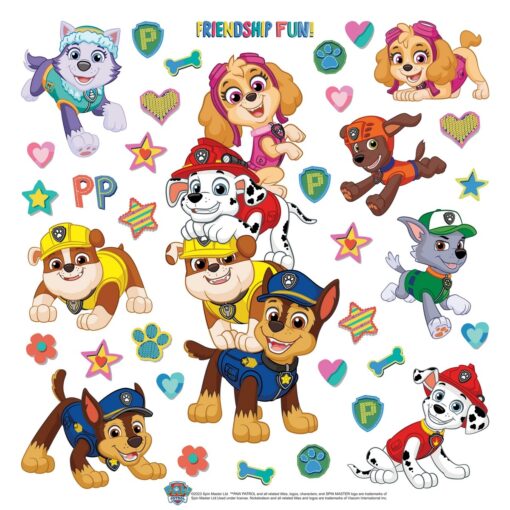 Samolepiaca dekorácia Paw Patrol Friendship Fun